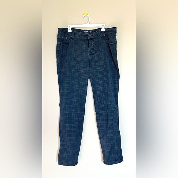 Torrid Plaid Skinny Career Pants - Picture 1 of 7